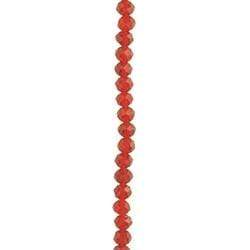 AussieSuperStore Jewellery Making Supplies Crystal Glass Facet Red AB Strung Beads Crystal Glass Facet Red AB Strung Beads | Jewellery Making Beads 9331468057864 VCBBS11